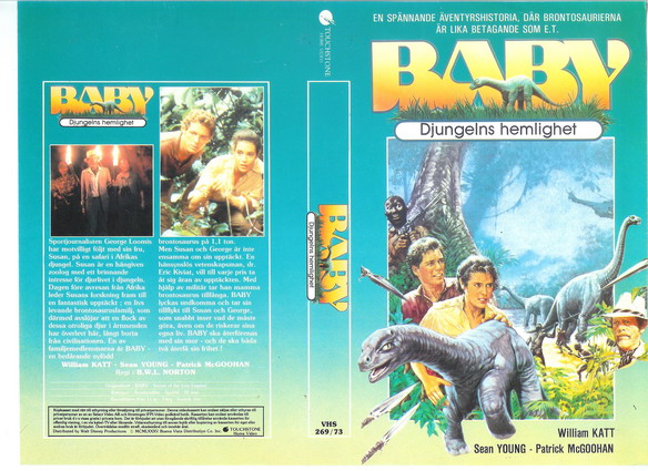 269/73 BABY-DJUNGELS HEMLIGHET (VHS)